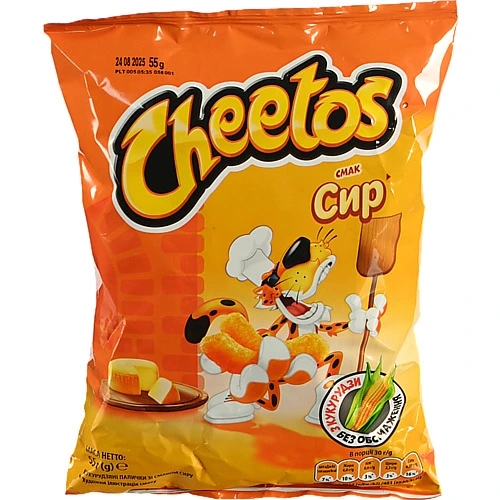 Кукурудзяні палички Cheetos 55г сир