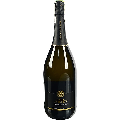 Вино ігристе Casa Coller 0.75л 11% magnum methodo charmat спуманте брют