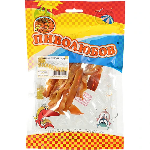 Кальмар Піволюбов 75г по-пекiнські