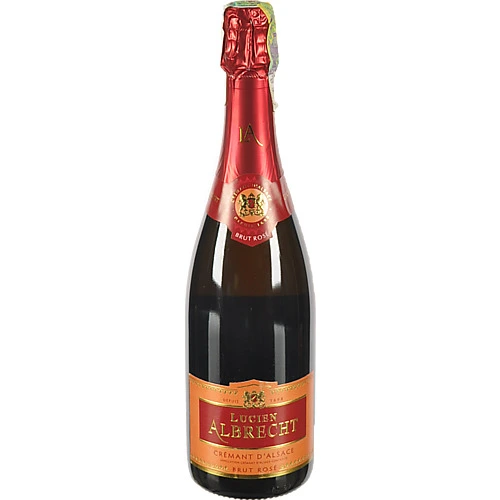 Вино ігристе Lucien Albrecht 0.75л Cremant d'Alsace Brut Rose