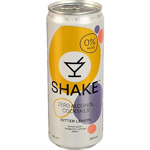 Напій Shake 0.33л биттер лимон с.г з.б