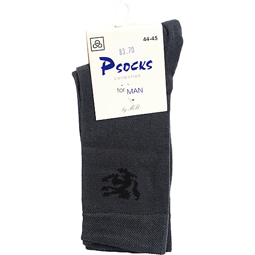 Шкарпетки чол. Лев т.сірі 44-45р.