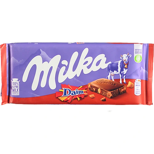 Шоколад Мілка 100г мігдаль карамель