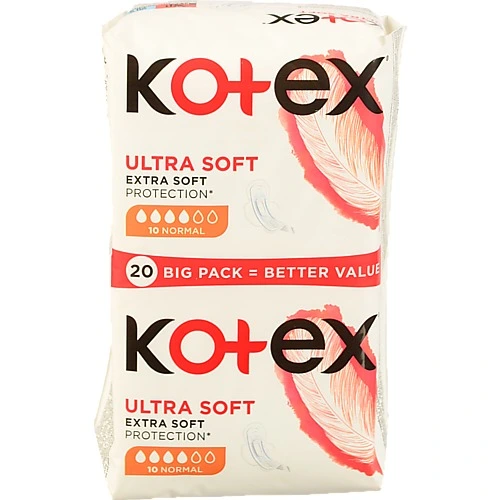 Прокладки Kotex екстра софт нормал дуо 20