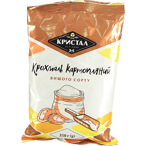 Крохмаль Кристал 350г картопляний