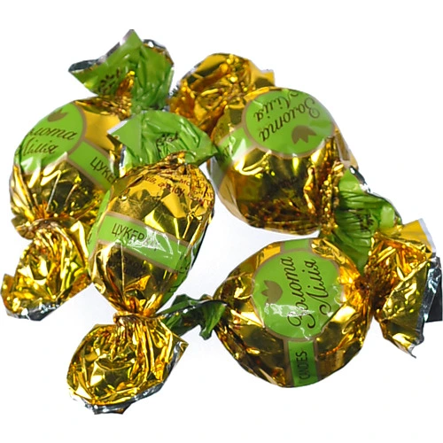 Цукерки КК золота лілія смак фісташки