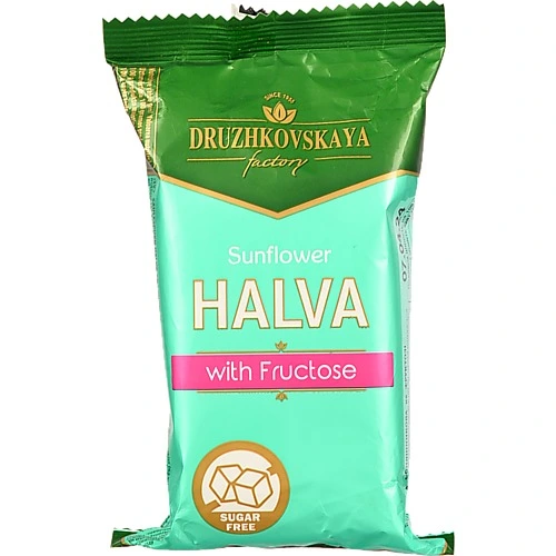 Халва Дружківська 200г фруктоза фас