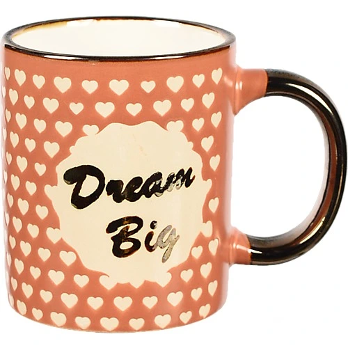 Кружка керамічка 310мл горох в асортименті