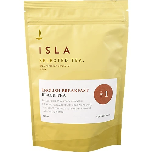 Чай Isla 100г англійський сніданок чорний