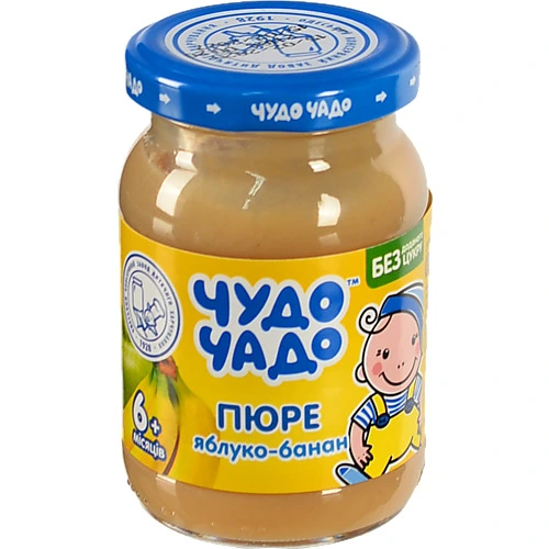 Пюре Чудо Чадо 170г яблуко банан б.цукру