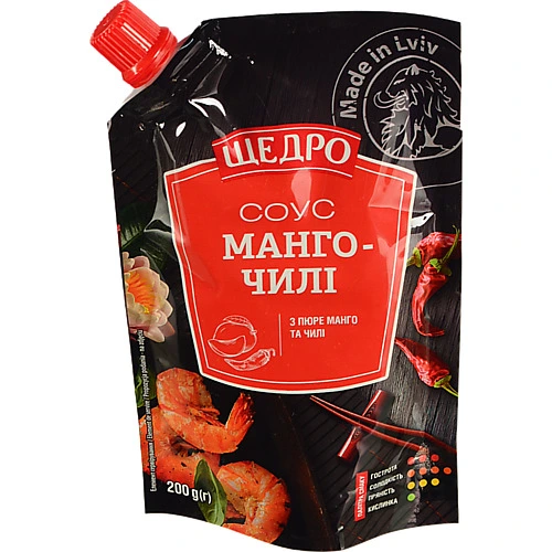 Соус Щедро 200г манго чилі д.п