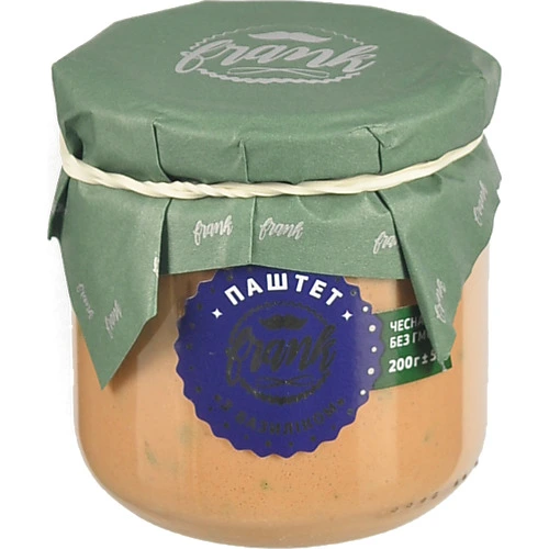 Паштет З базиліком Frank с/б 200г