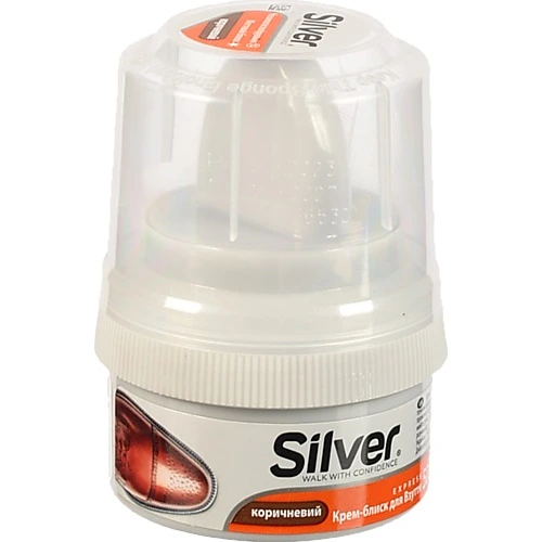Крем-фарба Сільвер 50мл д.взуття коричневий