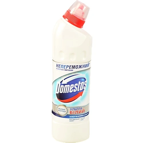 Засіб для чищення унітазу Domestos Ультра білий 500 мл