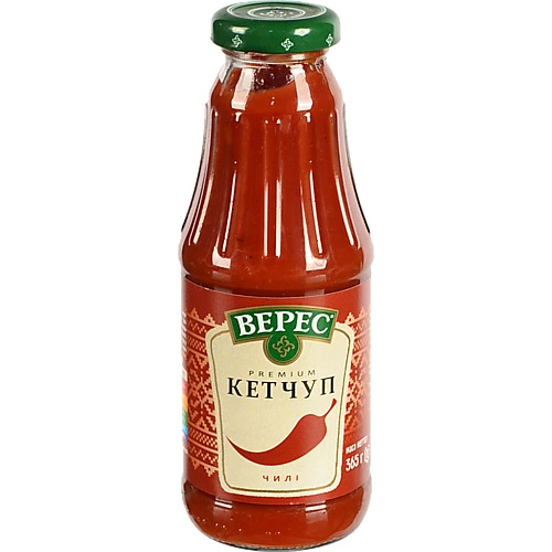 Кетчуп Чилі Premium Верес с/пл 365г