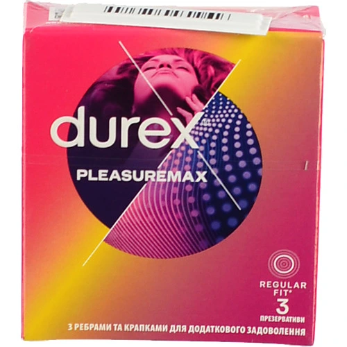 Презервативи Дюрекс 3 pleasuremax