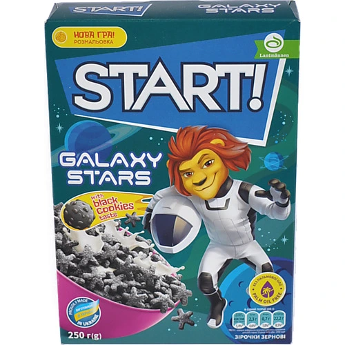 Зірочки Start 250г зернові