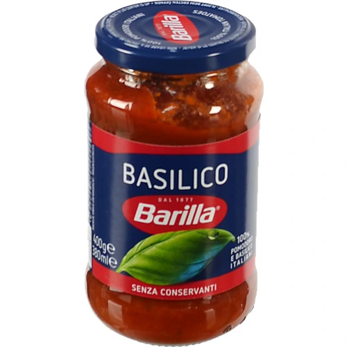 Соус томатний з базиліком Basilico Barilla с/б 400г