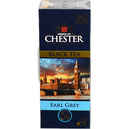 Чай Chester 25п earl grey цейлонський чорний бергамот