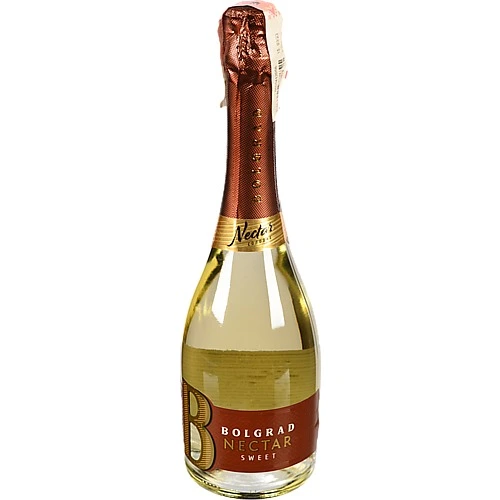 Вино ігристе Bolgrad Nectar 0.75л солодке біле