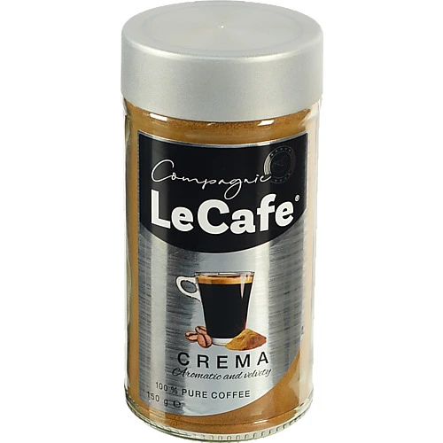 Кава Le Cafe 200г crema розчинна ск.