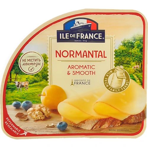 Сир Bongrain 150г іль де франс норманталь напівтвердий