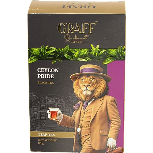 Чай Graff 80г гордість цейлону чорний