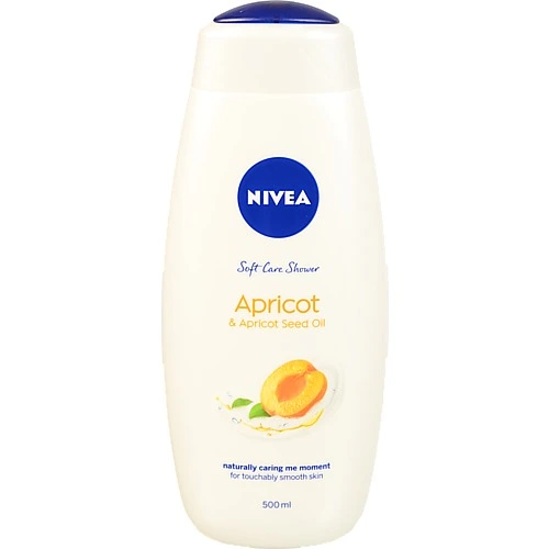 Гель-догляд для душу Apricot&Apricot Seed Oil Nivea 500мл