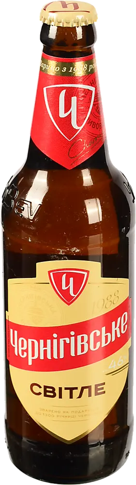 Пиво Чернігівське 0.5л Світле Пастеризоване