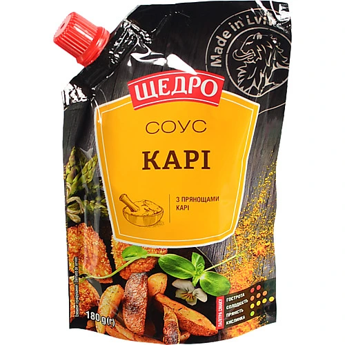 Соус Щедро 180г карі д.п