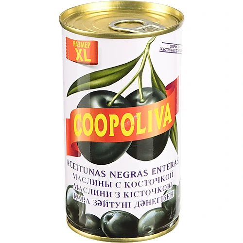 Маслини Коополіва 370г с.к