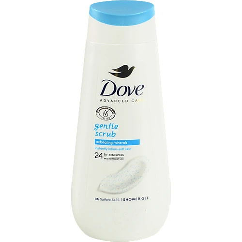 Гель д.душу Dove 225мл Нiжне злущування