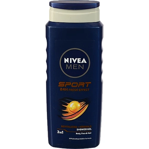 Гель для душу Nivea Men Sport 3в1 500мл