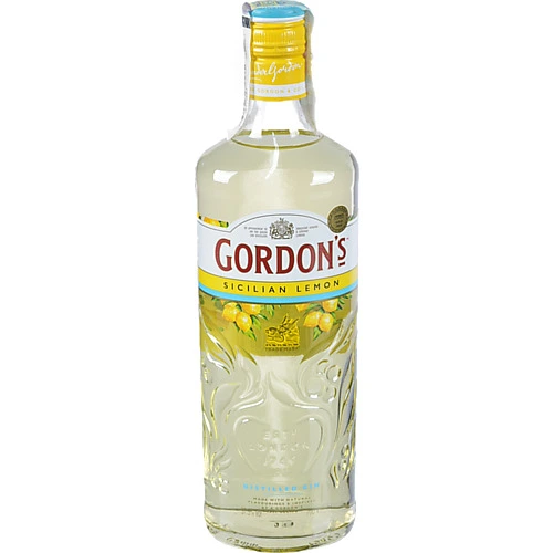Алкогольний напій Gordon's Sicilian Lemon на основі джину 0.7л