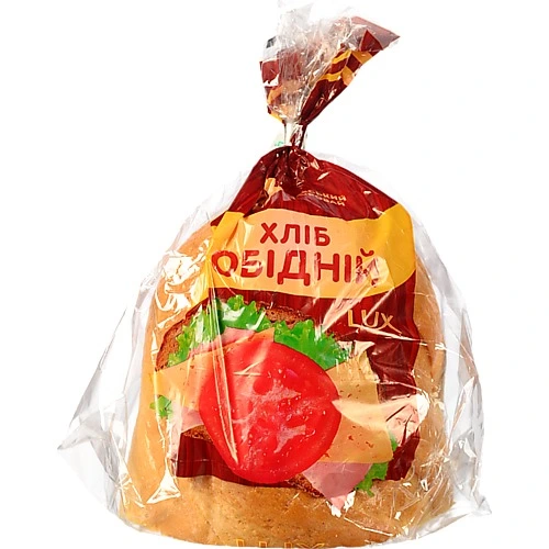 Хліб половинка Обідній Lux Одеський хлібозавод 4 м/у 375г