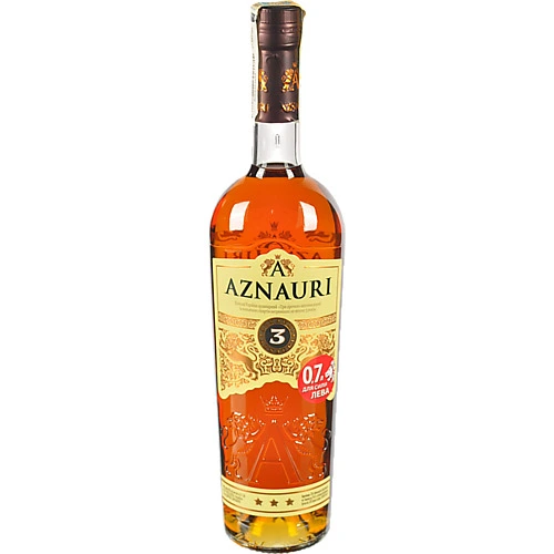 Коньяк УкраЇни Азнаурі 0.7л 3 роки