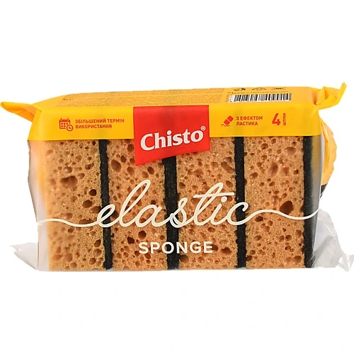 Губки кухонні універсальні Elastic Chisto 4шт