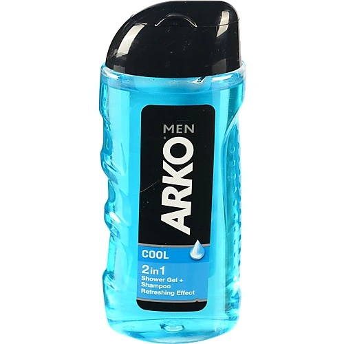 Гель для душу та шампунь 2в1 Cool Arko Men 260мл