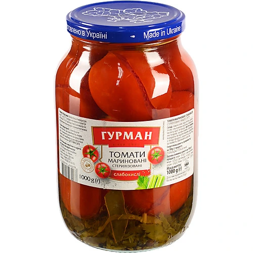 Томати Гурман 1000мл мариновані