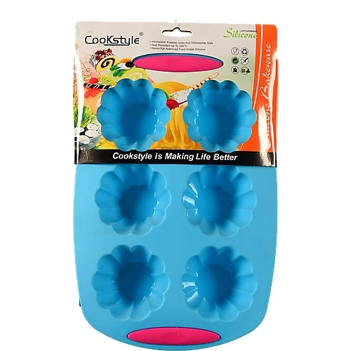 Форма для випікання кексів силіконова 29,5*20.5 см