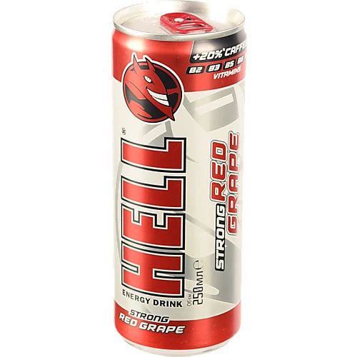 Напій енергетичний Hell 0.25л grape