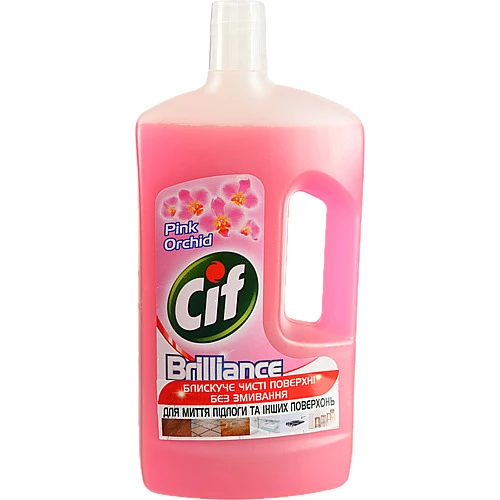 Засіб для миття підлоги та інших поверхонь Pink Orchid Brilliance Cif 1л