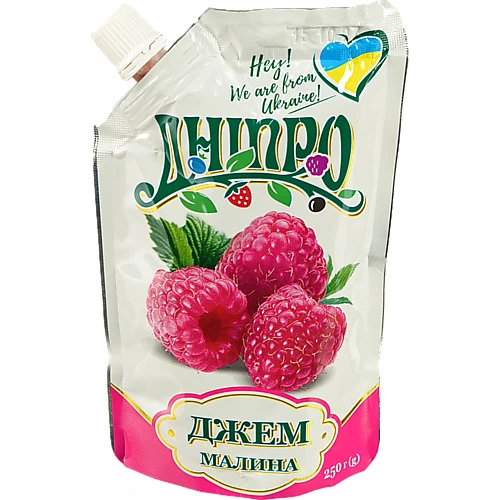 Джем Dnipro 250г малина д.п