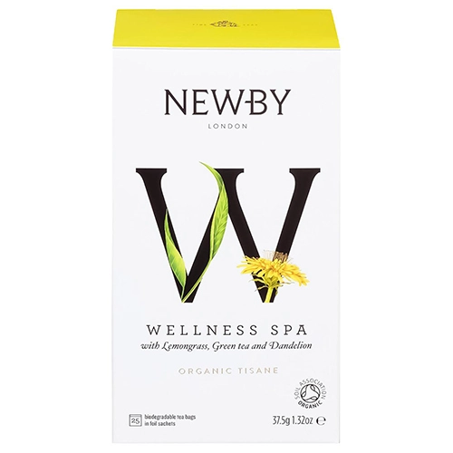 Чай Newby 25п велнес спа фільтр пакет