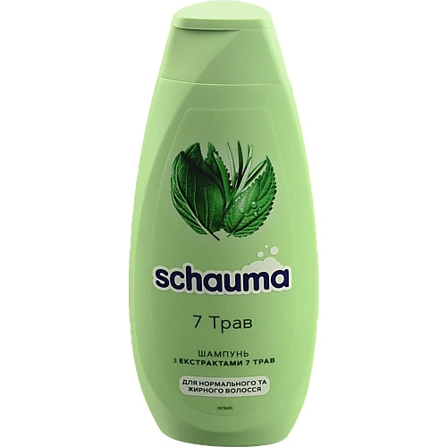 Шампунь Schauma 400мл 7 трав