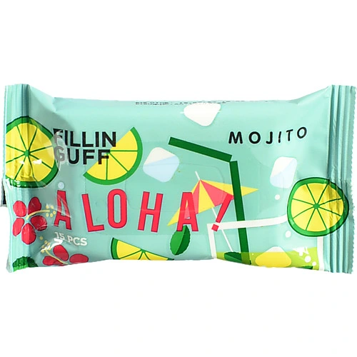 Вологі серветки Fillin Guff 15шт aloha лайм мята