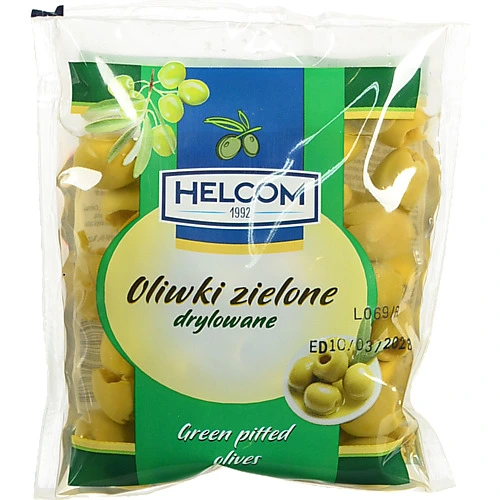 Оливки Helcom 195г б.кісточки