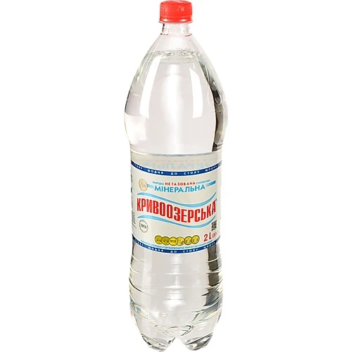Вода мінеральна природна столова негазована Кривоозерська 2л
