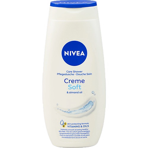 Гель д.душу Nivea 250мл shower гель Сreme Soft