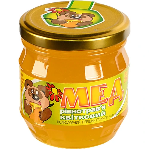 Мед Нектар 250г натуральний квiткове рiзнотрав 'я